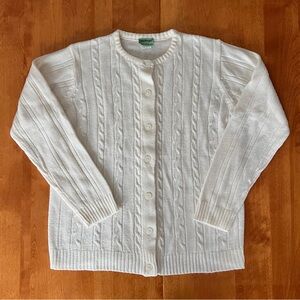 Sana Morgan Cable Knit Cardigan